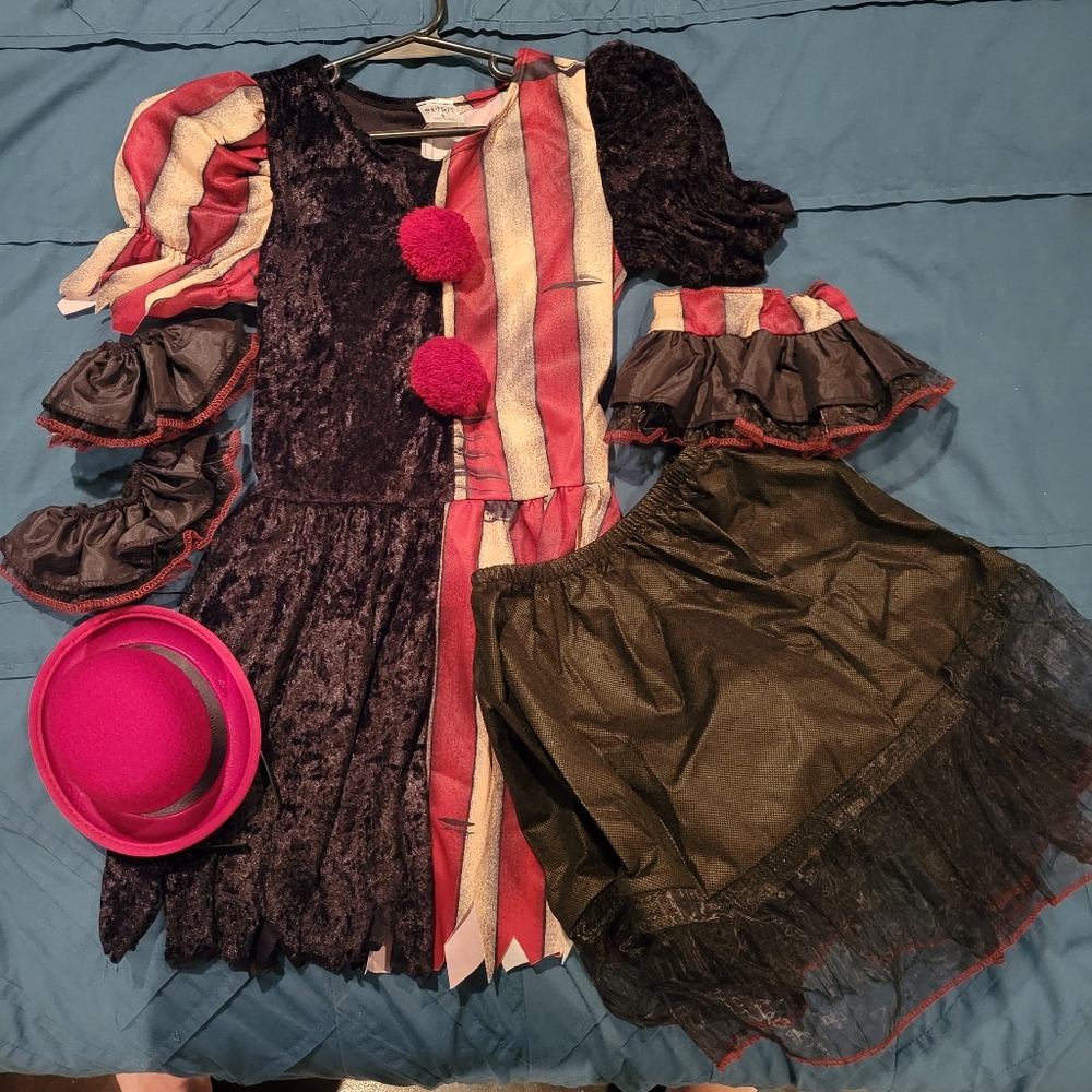 EUC Twisted Clown Costume